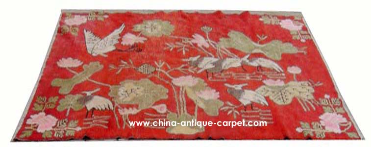 xinjiang antique rug