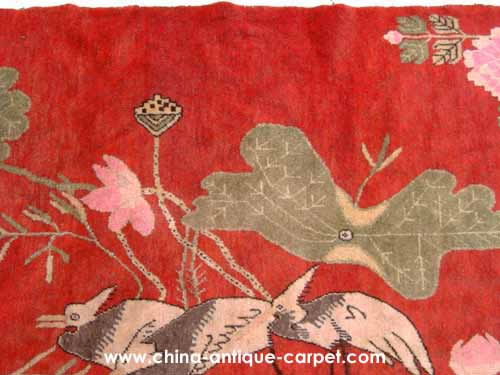 xinjiang antique rug