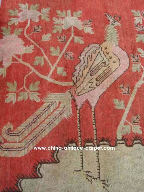 xinjiang antique rug