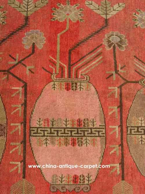 xinjiang antique rug