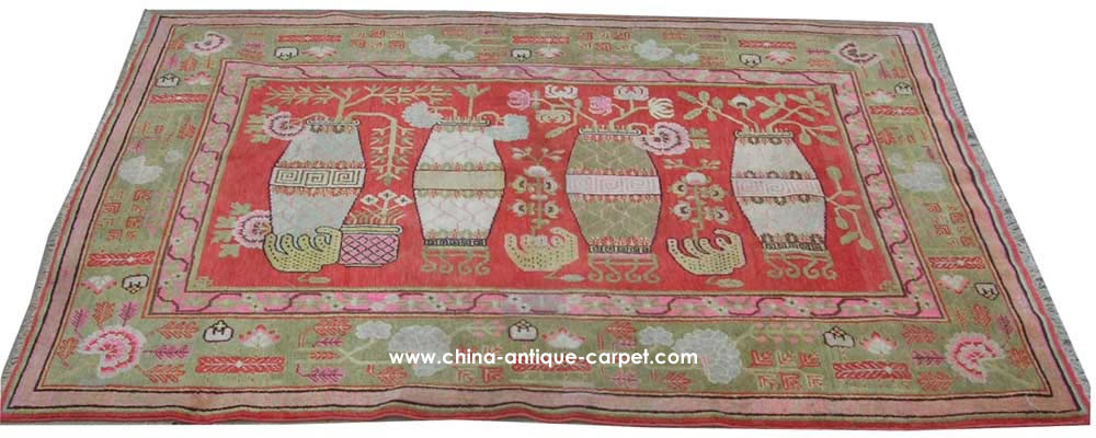 xinjiang antique rug