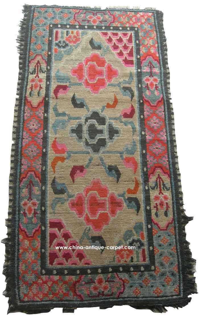 tibetan antique carpet