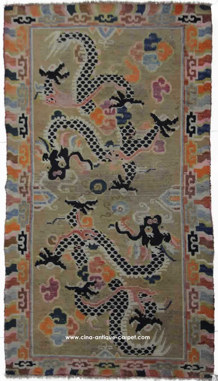 tibetan antique carpet