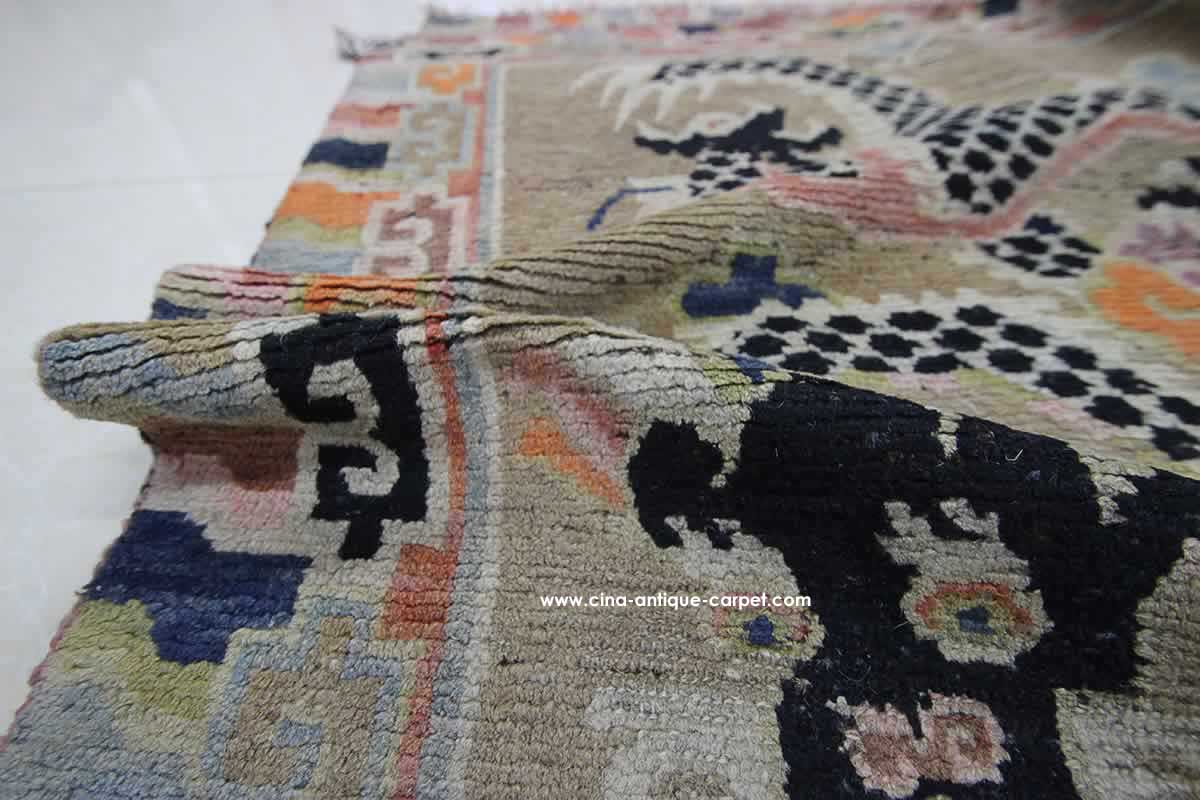 tibetan antique carpet