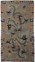 tibetan antique carpet